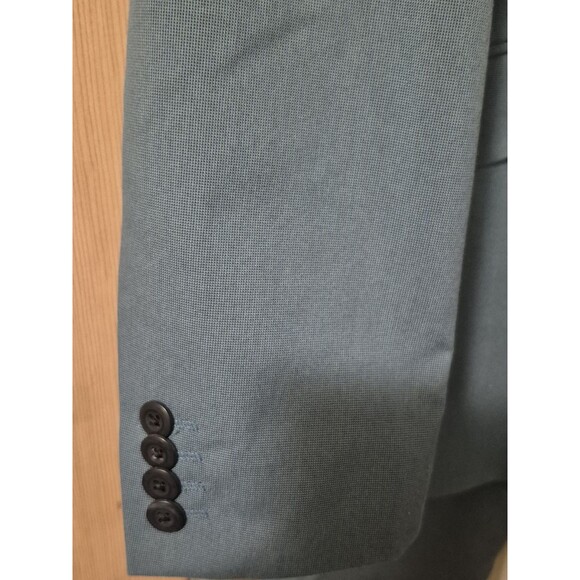 EXPRESS Men's Extra Slim Green Suit Jacket 42L Extra Slim/Pants 33/32 Extra Slim - Picture 3 of 15